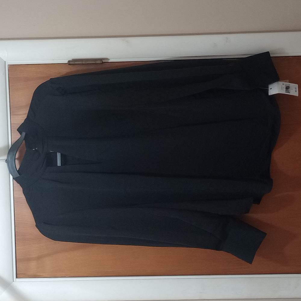 Black long sleeve dress up shirt